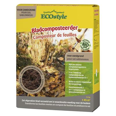 Ecostyle Bladcomposteerder zandgrond 4.5 kg