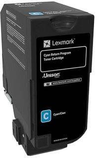 Lexmark Return Program toner CS72x, 3.000 pagina&apos;s, OEM 74C20C0, cyaan