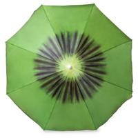 Strand Parasol Kiwi - D160 cm - opvouwbaar - verstelbare hoogte - met opbergtas