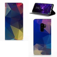 Samsung Galaxy S9 Plus Stand Case Polygon Dark