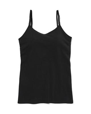 HEMA Voedingshemd met ingebouwde cups zwart (zwart)