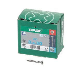 Spax pk t15 rvs vd 3,5x30(200)