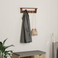 Hanger Bruin 50 x 10 x 14 cm Massief Mahoniehout