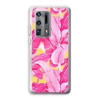Pink Banana: Huawei P40 Pro Plus Transparant Hoesje