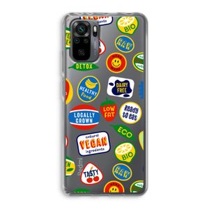 Fruitsticker: Xiaomi Redmi Note 10 Pro Transparant Hoesje