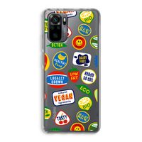 Fruitsticker: Xiaomi Redmi Note 10 Pro Transparant Hoesje