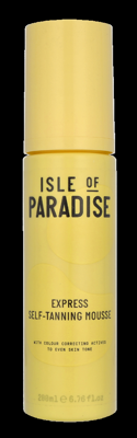 Isle of Paradise Self-Tanning Mousse Express 200 ml