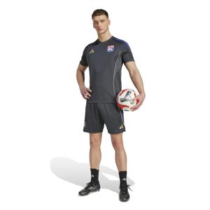adidas Olympique Lyon Trainingsset 2025-2026 Donkergrijs Goud Rood Blauw