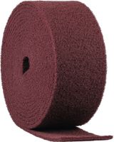 Klingspor Schuurlinnen rol | lengte 10 m | breedte 100 mm | fine | roodbruin | 1 stuk - 258872 258872