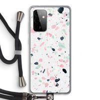 Terrazzo N°3: Samsung Galaxy A72 5G Transparant Hoesje met koord