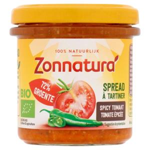 Zonnatura Groentespread spicy tomato bio