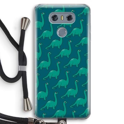Diplodocus: LG G6 Transparant Hoesje met koord