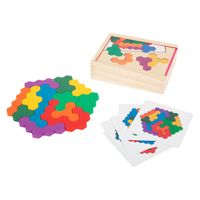 Small Foot Houten Vormenpuzzel Hexagon