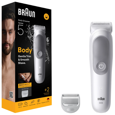 Braun Series 5 BG5500 Bodygroomer - Het Hele Lichaam - Grijs