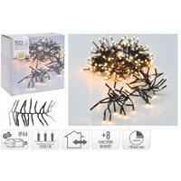 Kerstverlichting cluster 1512LED warmwit