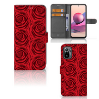 Xiaomi Redmi Note 10S | 10 4G | Poco M5s Hoesje Red Roses - thumbnail