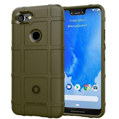Volledige dekking schokbestendig TPU Case voor Google pixel 3 XL (groen)