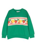 Mini Rodini sweat en coton à motif graphique - Vert