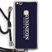 Blijve plakken in Negenduust: Huawei Ascend P10 Lite Transparant Hoesje met koord