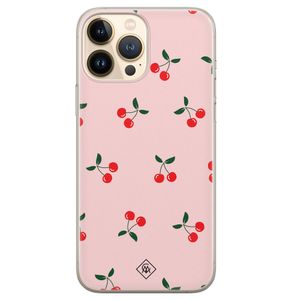 iPhone 13 Pro Max siliconen hoesje - Kersjes