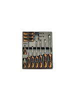 Beta Harde voorgevormde inzetbakken met assortiment gereedschap T167 - 024240167