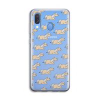Ponys: Samsung Galaxy A40 Transparant Hoesje