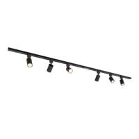 Taros Railverlichting Pakket - Recht - 2x 1 m rail - 6 railspots - Excl. Lichtbron - IP20 - Modulair - 230V