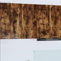 Hangkast Riga Gerookte Eik en Wit 40 x 31 x 80 cm Bewerkt hout Hangkast Riga Gerookte Eik en Wit 40 x 31 x 80 cm Bewerkt hout