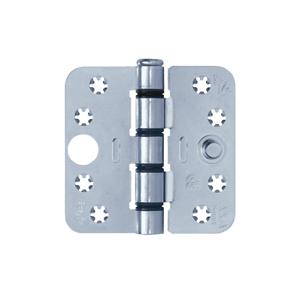 AXA Veiligheidsscharnier Smart Easyfix 89x89 rondhoek gegalvaniseerd VE=50 - 1687-09-23/7V