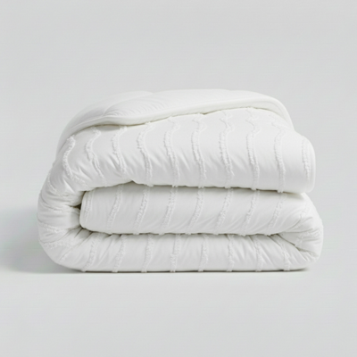 1+1 Gratis Wasbaar Easy Dekbed Zonder Overtrek - Zonder Overtrek - Japandi Waves - Wit - Dekbed-Discounter.nl 1+1 Gratis Wasbaar Easy Dekbed Zonder Overtrek - Zonder Overtrek - Japandi Waves - Wit - Dekbed-Discounter.nl