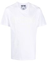 Moschino t-shirt en coton à logo imprimé - Blanc