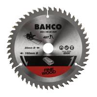 Bahco Cirkelzaagblad | hardmetaal tanden | voor invalzagen | voor hout | 48 TPI | 20 mm x 165 mm - 8501-165-20-48XF