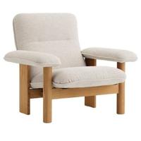 Audo Copenhagen Brasilia fauteuil naturel eiken Moss 011