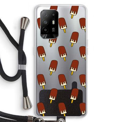 Yummy: Oppo A94 5G Transparant Hoesje met koord