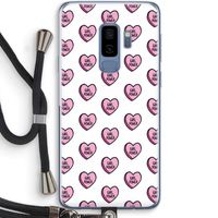 GIRL POWER: Samsung Galaxy S9 Plus Transparant Hoesje met koord
