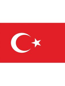 Vlag Turkije 90x150cm