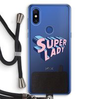 Superlady: Xiaomi Mi Mix 3 Transparant Hoesje met koord