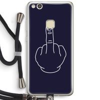 F**k U: Huawei Ascend P10 Lite Transparant Hoesje met koord