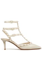 Valentino Garavani escarpins Rockstud 65 mm - Blanc - thumbnail