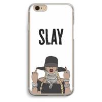 Slay All Day: iPhone 6 / 6S Transparant Hoesje