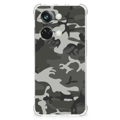OnePlus Nord 3 Doorzichtige Silicone Hoesje Army Light OnePlus Nord 3 Doorzichtige Silicone Hoesje Army Light