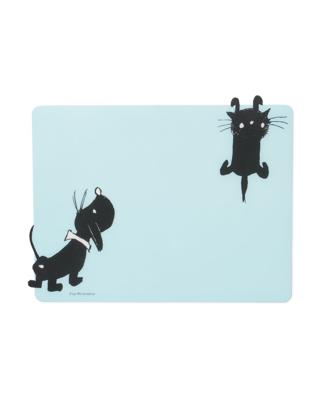 HEMA Takkie en Siepie placemat 32x42 kunststof (blauw)