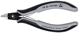 Knipex Zijsnijtang spitse-kop 125 mm ESD - 7932125ESD