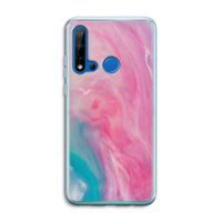 Roze explosie: Huawei P20 Lite (2019) Transparant Hoesje