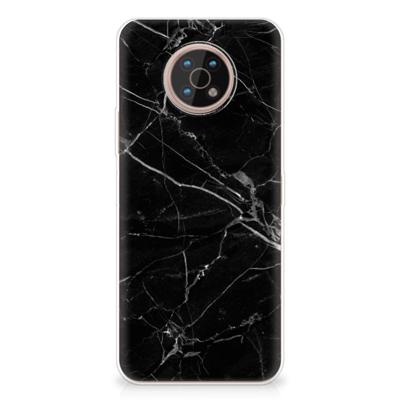 Nokia G50 | TPU | Siliconen hoesje | Marmer Zwart - Origineel Cadeau Vader