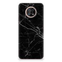 Nokia G50 | TPU | Siliconen hoesje | Marmer Zwart - Origineel Cadeau Vader
