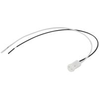 10 stuks G4 LED Crystal hoofd gloeilamp halogeen lamp socket houder kabel lengte: 20cm