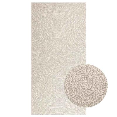 VidaXL Vloerkleed zizur room binnen en buiten 100x200 cm jute look