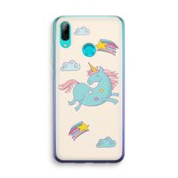 Vliegende eenhoorn: Huawei P Smart (2019) Transparant Hoesje