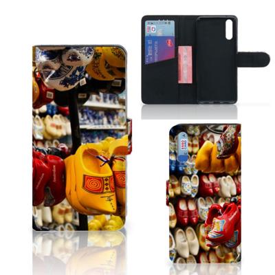 Huawei P20 | Flip Cover | Klompen | Portemonnee hoesje
